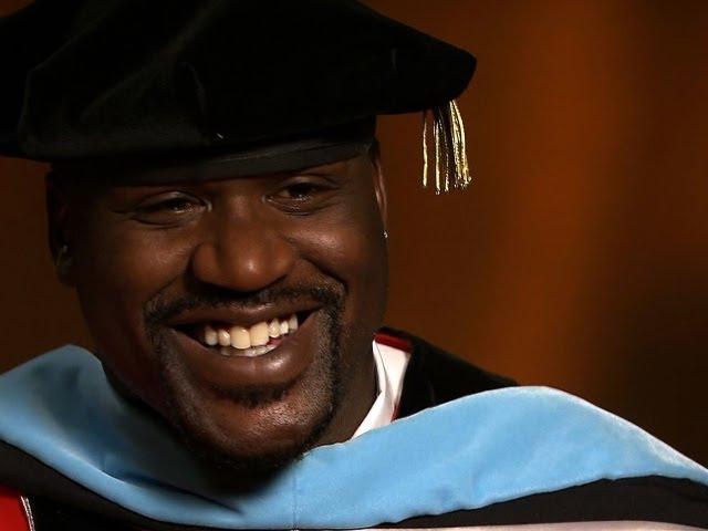 Shaq earns doctorate degree