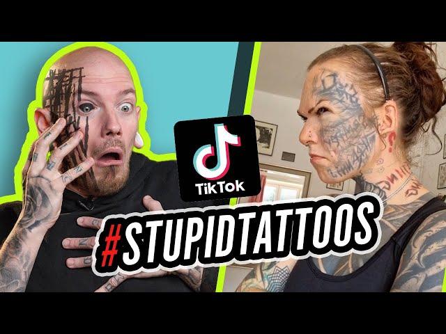 STUPID TIKTOK TATTOOS | Tattoo Critiques | Pony Lawson