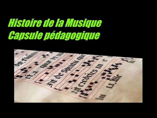 Histoire de la Musique - Capsule pédagogique - Les périodes de l'histoire en 10 mn - OCI Music