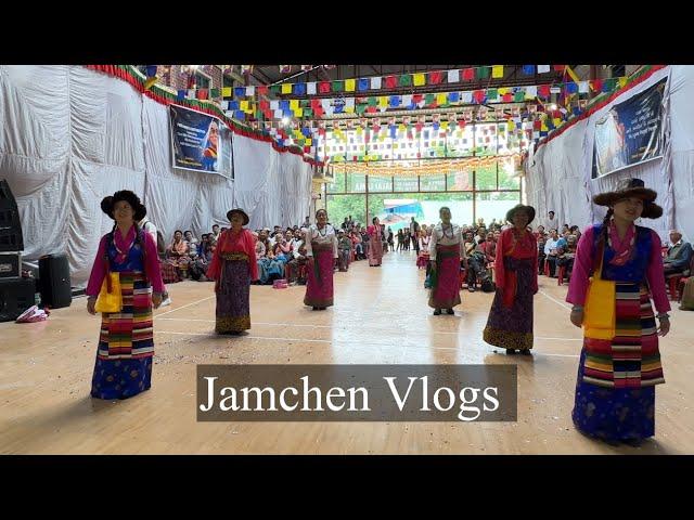 Tibetan Culture Dance & Pahari Dance Performed || His  Holiness The Dalai Lama’s 89th Birthday