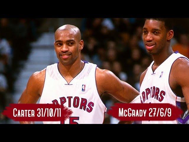 Cleveland Cavaliers vs Toronto Raptors - Game Highlights | Apr 10, 2000 | Carter 31, McGrady 27 HD