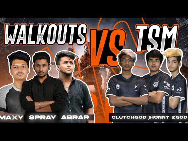 TEAM WALKOUTS VS TSM ENTITY ️ #2Fingergod #Abrar #Abrargaming