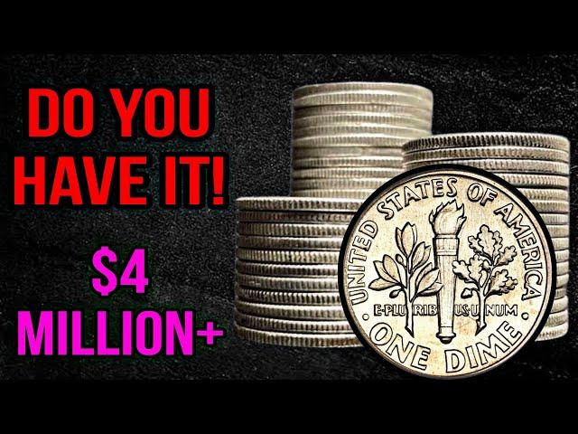 Top 10 Ultra ROOSEVELT DIME Coins Most Valuable One Dime worth money- Valuable Dime to look for!