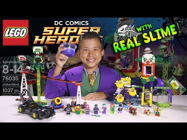 JOKERLAND - LEGO DC Comics Super Heroes Set 76035  - Time-lapse Build,  Unboxing & Review!