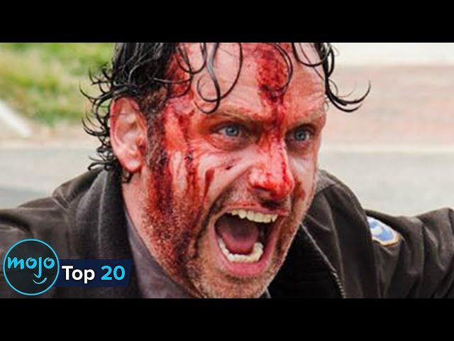 Top 20 Times Rick from The Walking Dead Went Beast Mode