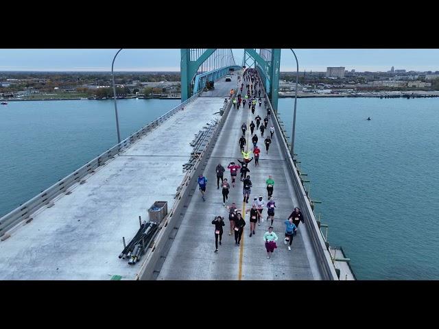 Detroit Free Press Marathon Drone footage -SOOC No Edits, No Cuts; only color grade.