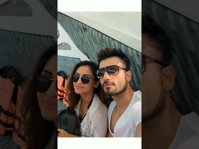 Krystal D'Souza and Karan Tacker