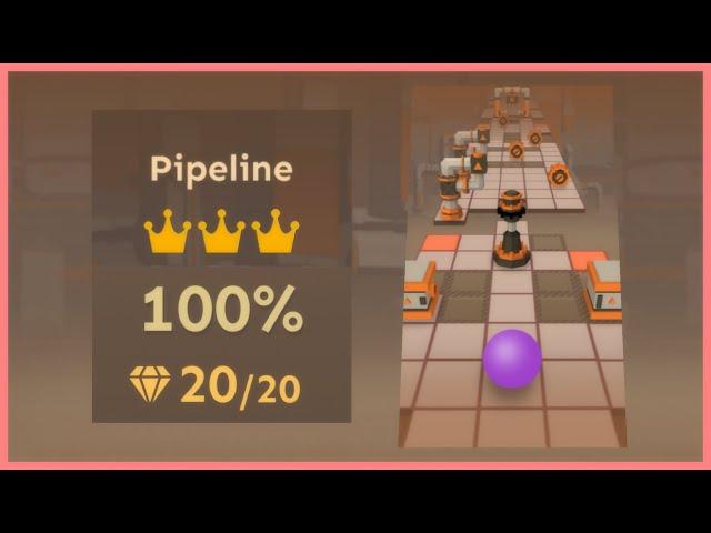 「Rolling Sky」Pipeline「Level 72」| 