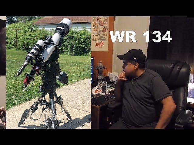 Astrophotography:  Capturing a Very Faint Object (WR 134)
