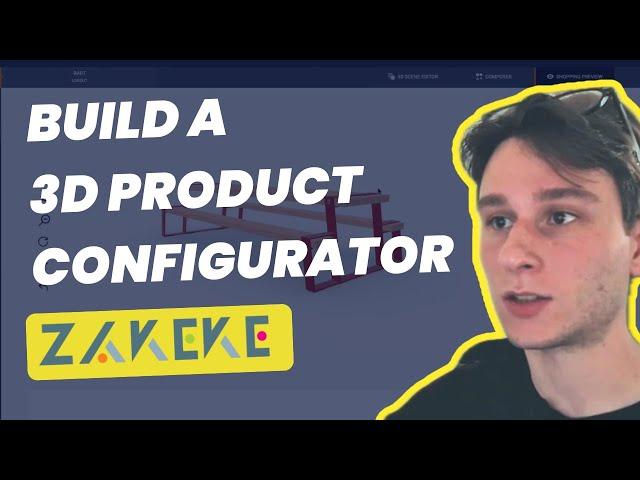 How to build a 3D product configurator for e-Commerce with Zakeke