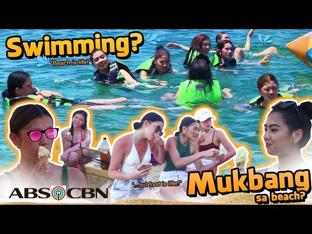 #BINI | Swimming or Mukbang by the Beach? | BINI Roadtrip Adventure in Batangas Episode 3