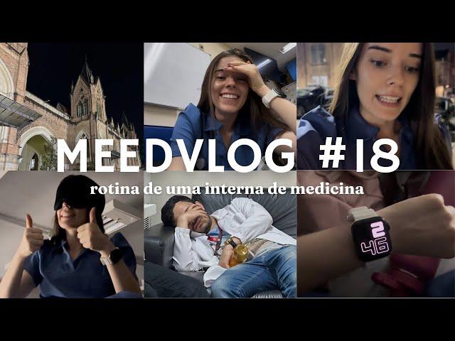 PLANTÃO NOTURNO SANTA CASA DE SP | MEEDVLOG #18 - ROTINA DE UMA INTERNA DE MEDICINA