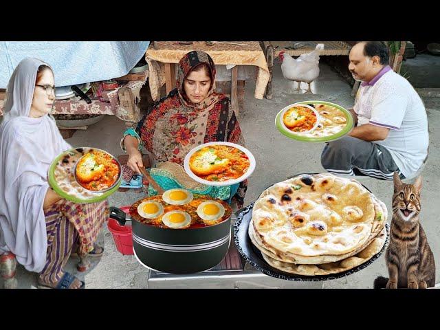 Village Life | Dophar Ka Khana Village Style Anda Masala Recipe Ke Sath | Irma's Pakistani family