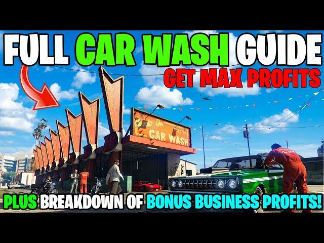 CAR WASH Money Guide! Full In Depth Breakdown HeliTours/Smoke On The Water! Make Millions 2025