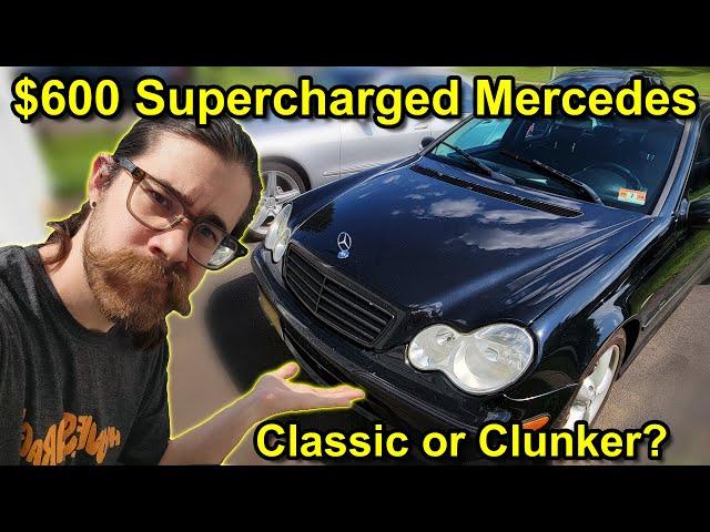 CLASSIC or CLUNKER? I bought a $600 Supercharged Mercedes-Benz!