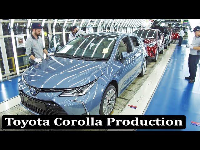 Toyota Corolla Hybrid Manufacturing Turkye , Corolla Assembly Line