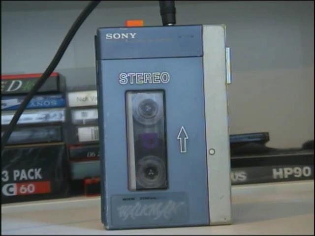 Michael Guinn - The Wind on a real Sony Walkman (monkey commercial song)