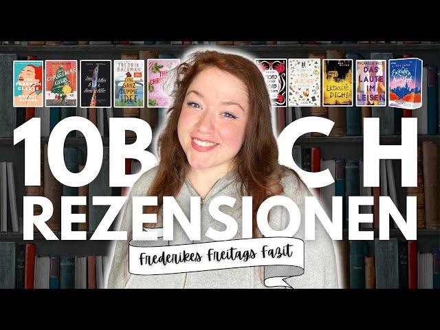 BUCH HIGHLIGHT & NEUEN VERLAG GEFUNDEN| 10 Buchrezensionen im Lesemonat |FrederikesFreitagsFazit