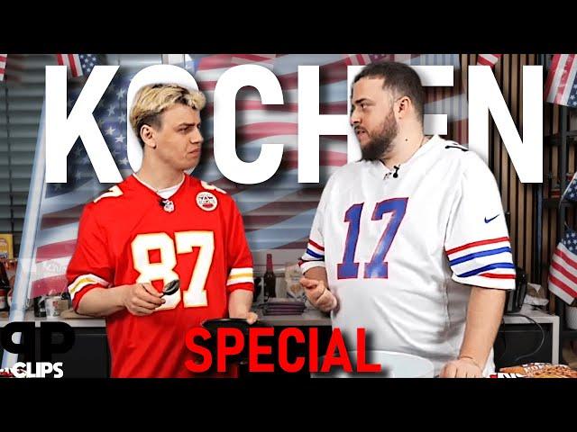 Der etwas komplikative Superbowl Kochstream von Papaplatte & Reeze...