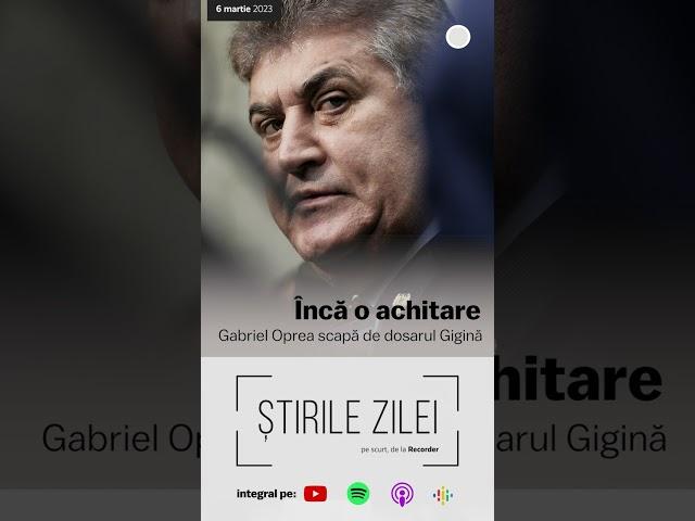 Știrile zilei de luni până vineri pe @stirile_zilei_Recorder