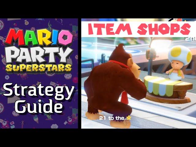 Mario Party Superstars Strategy Guide: Item Shops