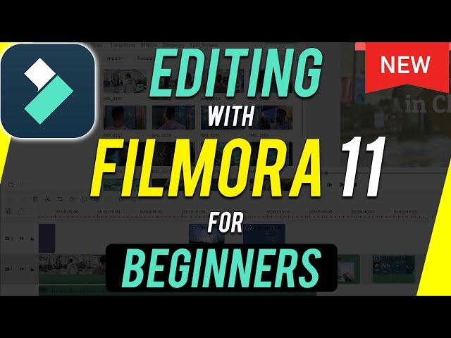 How to Use Filmora 11 - Video Editing for Beginners