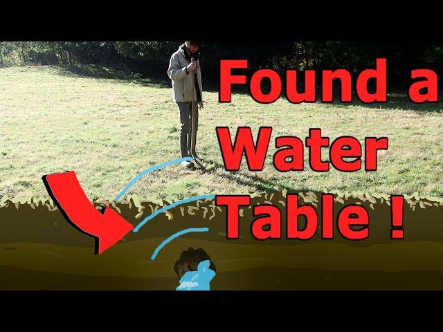 What does a Water Table Actually look Like ?