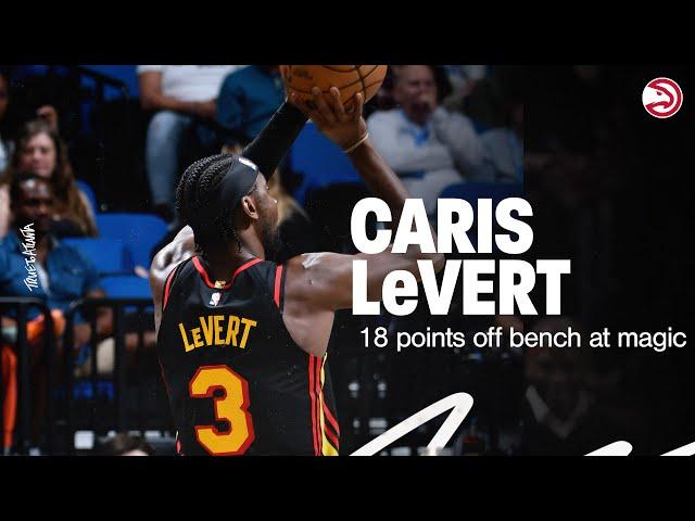 Caris LeVert drops 18 Points off the bench in Hawks Win over Magic