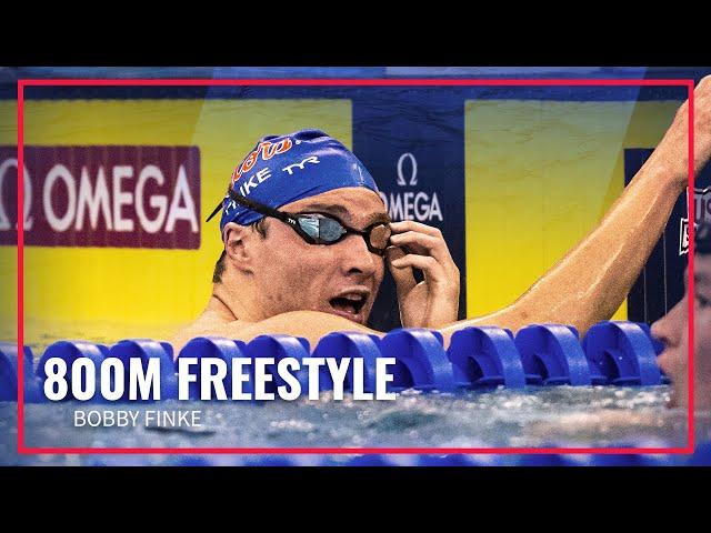 U.S. Open Record Men's 800 Freestyle | Bobby Finke, 7:43.32 | Phillips 66 International Team Trials