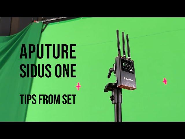 Aputure Sidus One On set. 60+ fixtures