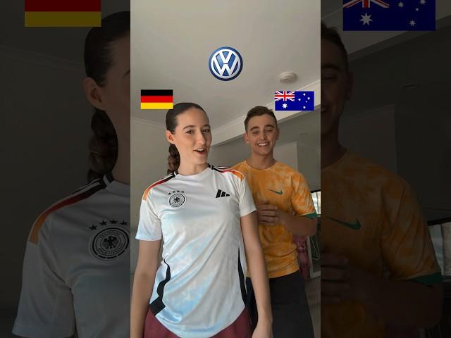 GERMAN VS AUSTRALIAN #dance #trend #viral #couple #funny #german #deutsch #challenge #shorts