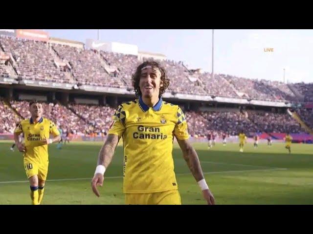 Fabio Silva Goal Vs Barcelona | Barcelona 1-2 Las Palmas Highlights