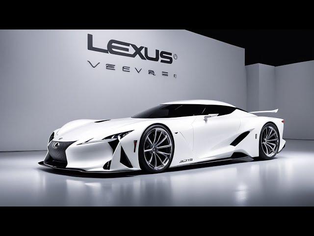 First look "Unveiling the 2025 Lexus TV Supercar: A New Era of Luxury Performance!"