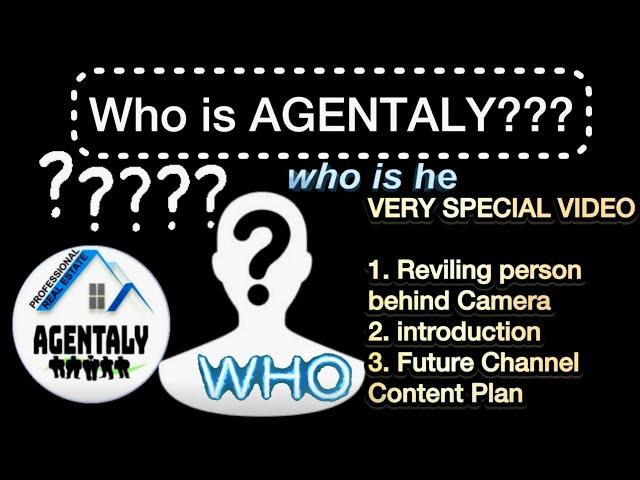   Who Is AGENTALY ??? It’s Time to Finally Meet Me –  Face Reveal + Big Channel Update! 