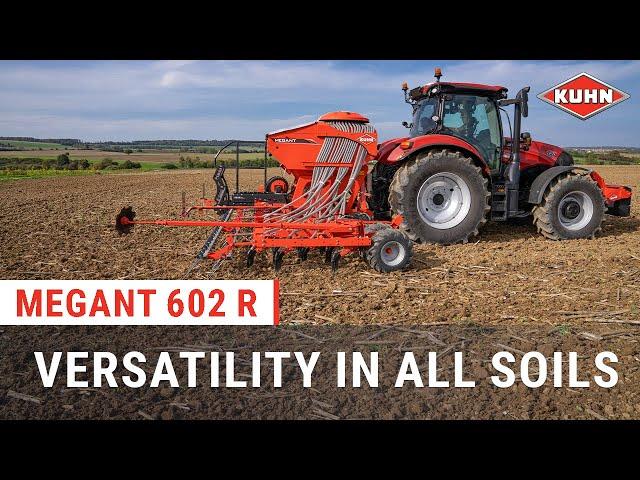 KUHN – MEGANT 602 R – Mounted min-till tine seed drill