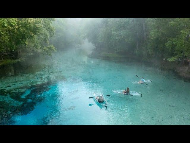 Clear Kayaking at Gilchrist Blue Springs, Florida | Get Up And Go Kayaking