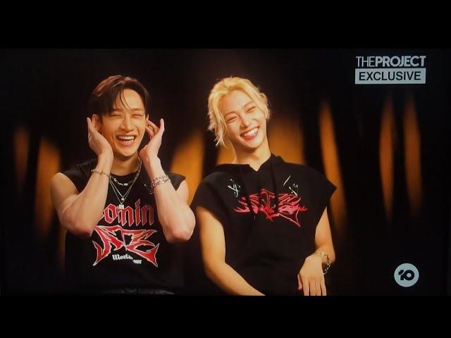 Stray Kids Felix and Bang Chan on The Project 22.10.2024 FULL Interview 