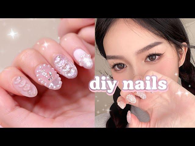 How to Do Cute Nails at Home  beginners nail art tutorial 