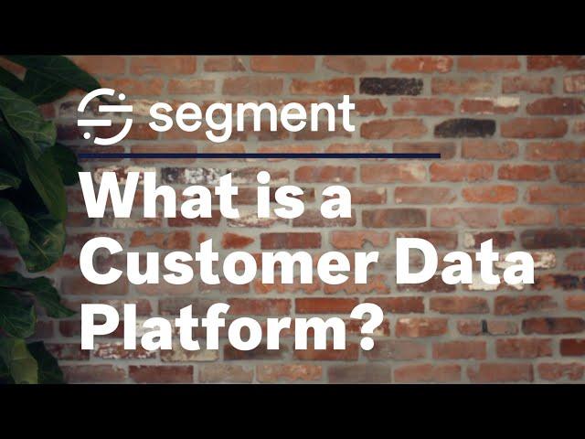 What is a Customer Data Platform (CDP)? | Segment