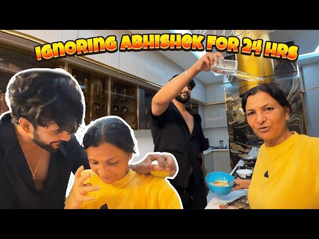 Ignoring Abhishek for 24 hours challenge # prank