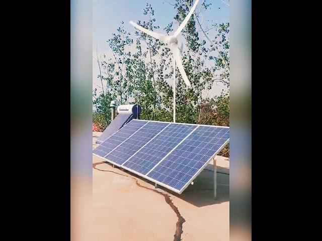 1kw wind turbine hybrid solar panel