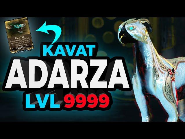 This Adarza Kavat build crash Level 9999 - Cat's Eye [Warframe]