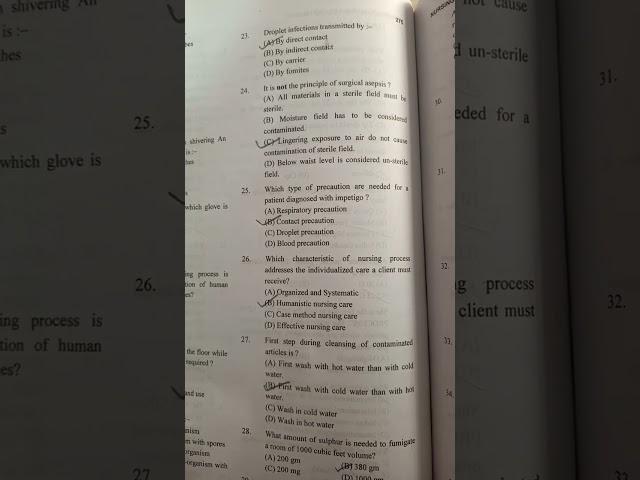 important fundamentalof nursing MCQ ||all nursing exam #norcetexam