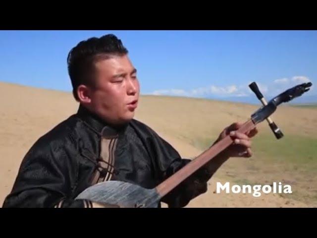 Amazing throat singing. Two notes at the same time!!!