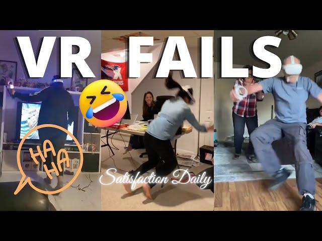 VR Funny Fails | Virtual Reality Fails Compilation | Oddly Satisfying Video | Relaxation Daily