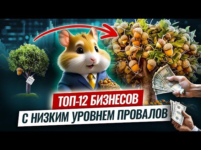 Хомячий рейтинг: топ-12 бизнесов с низким уровнем провалов