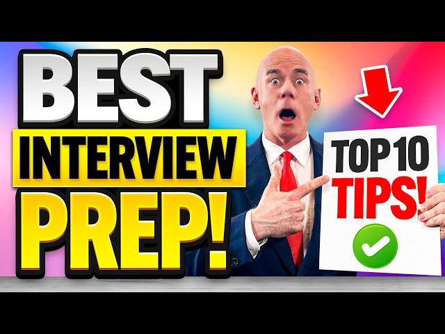 HOW TO PREPARE FOR A JOB INTERVIEW! (10 GREAT TIPS for PASSING a JOB INTERVIEW!)