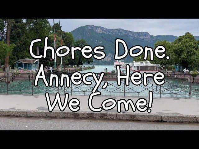 Perks of Living in Central France - Traveling to Annecy