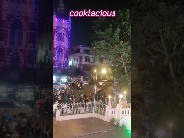 mount mary church look on new year  #ytshorts #mountmary #bandra #cooklacious