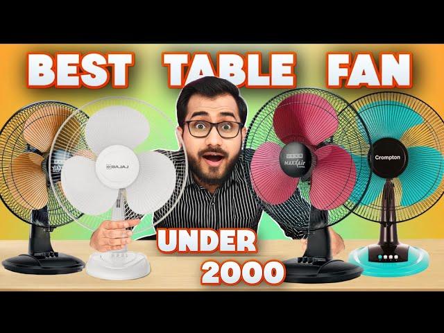 Best Table Fan 2025 | Best Table Fan Under 2000 for Home | Best High Speed Table Fan